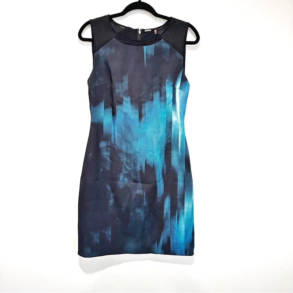 ELIE TAHARI Emory Floral Print Sheath Dress Sz 8